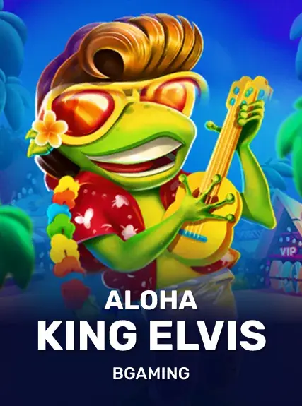 Aloha King Elvis slot by BGaming in the Winkingdom lobby