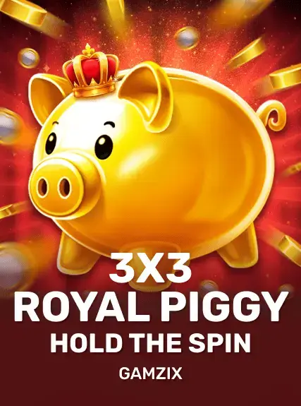 3x3 Royal Piggy: Hold The Spin slot by Gamzix in the Winkingdom lobby